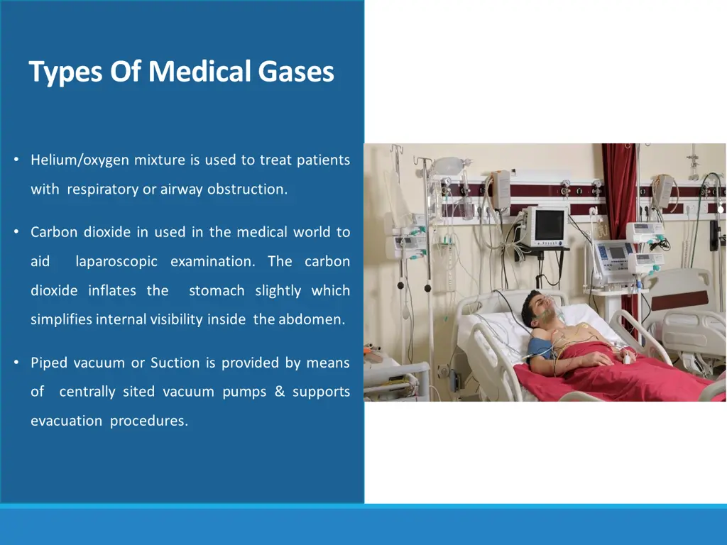 types of medical gases