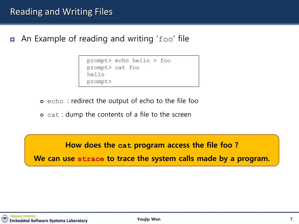 reading and writing files