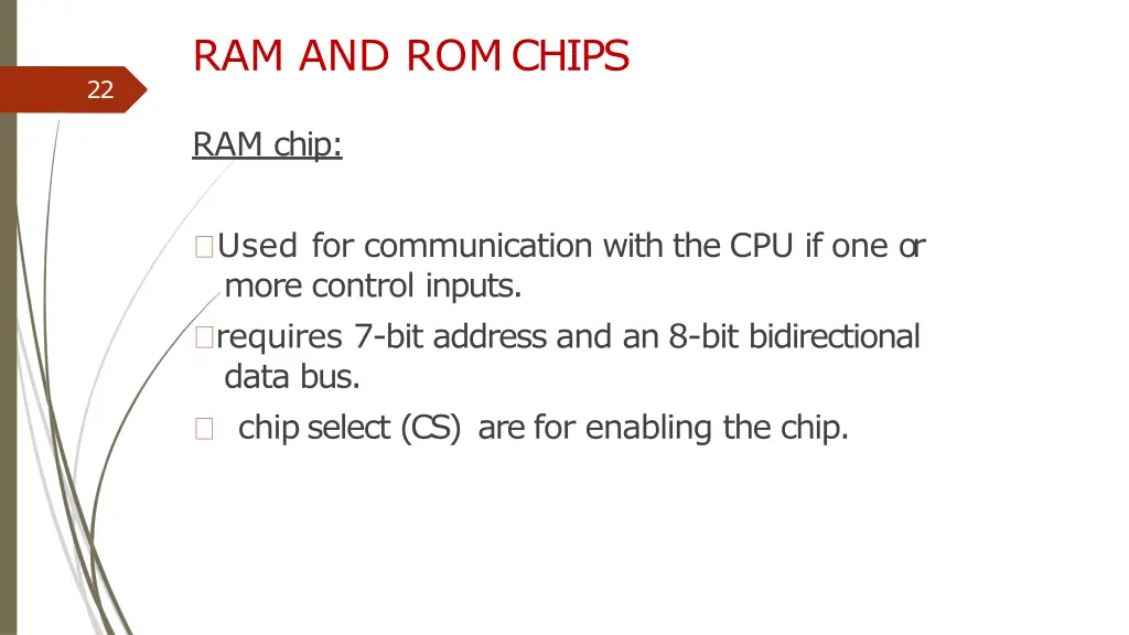 ram and romchips