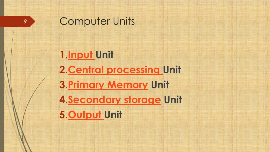 computer units