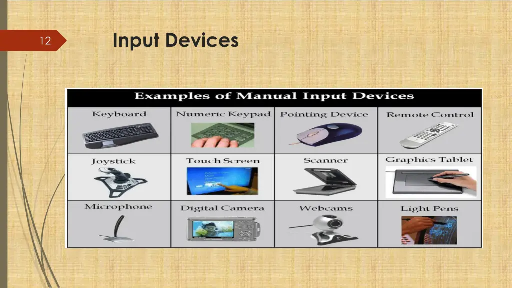 input devices 1