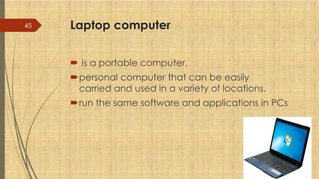 laptop computer