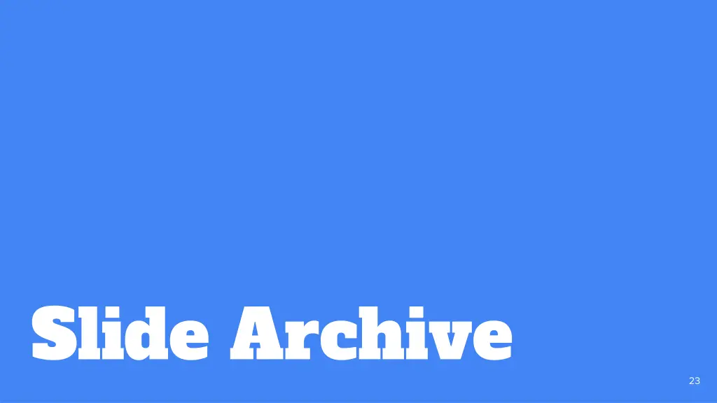 slide archive