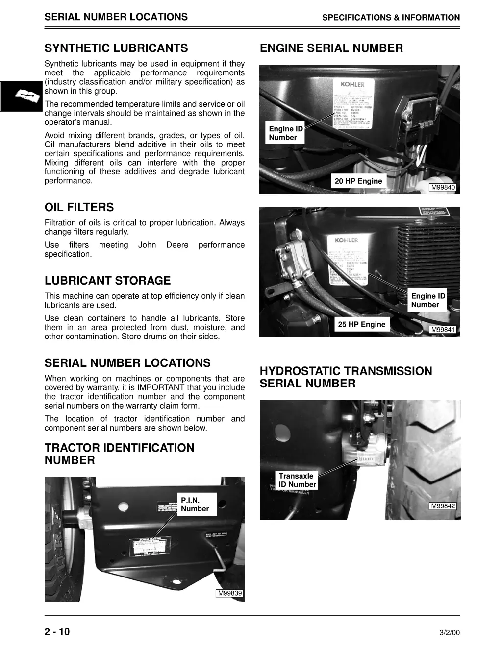 serial number locations