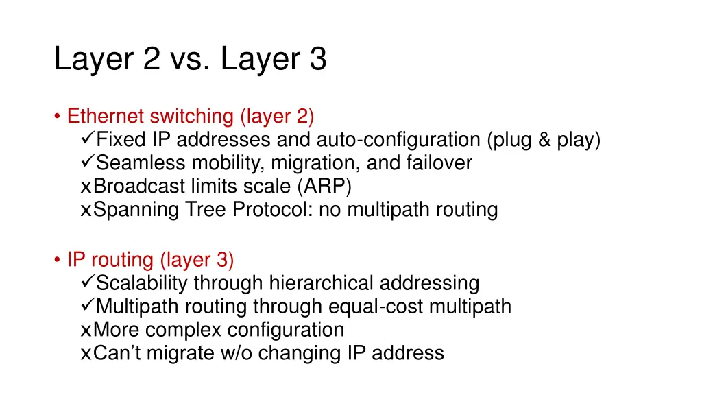 layer 2 vs layer 3