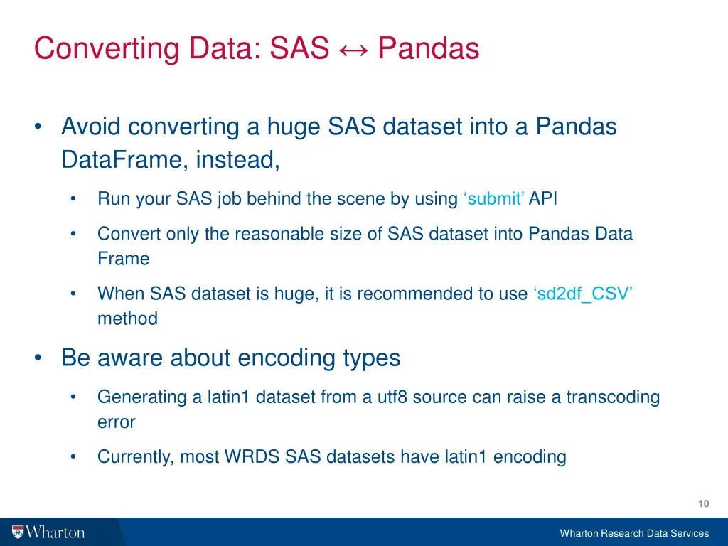 converting data sas