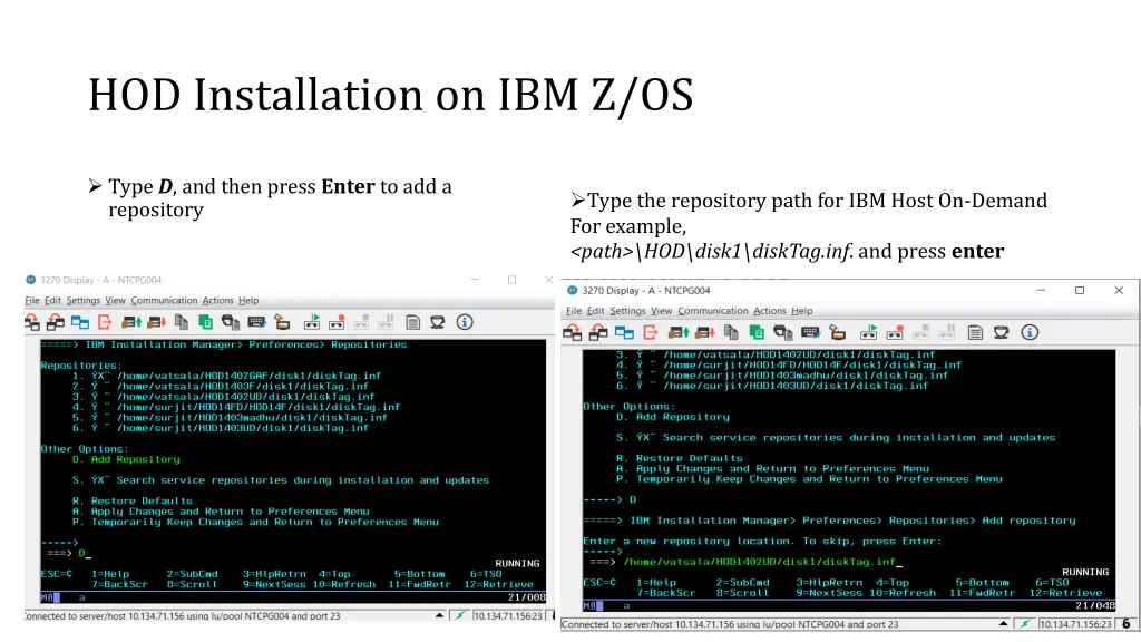 hod installation on ibm z os 6