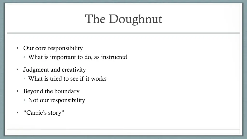 the doughnut 1