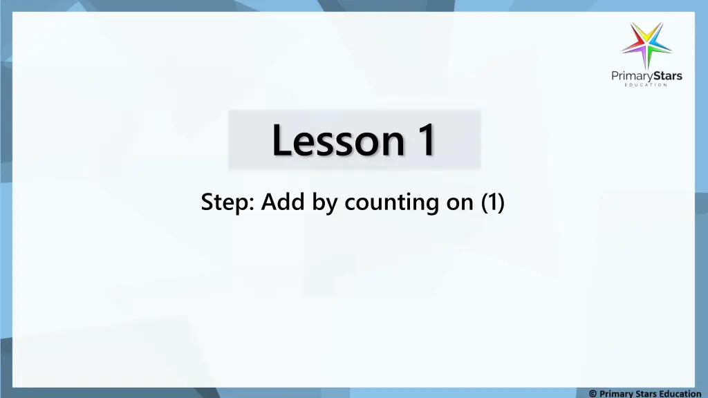 lesson 1