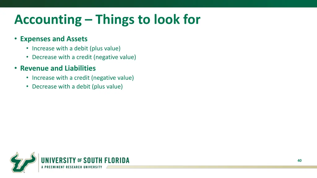 accounting things to look for 1