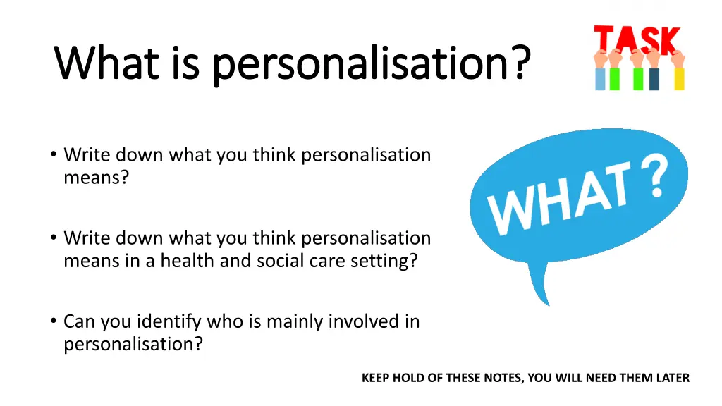 what is personalisation what is personalisation