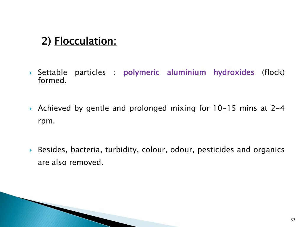 2 2 flocculation