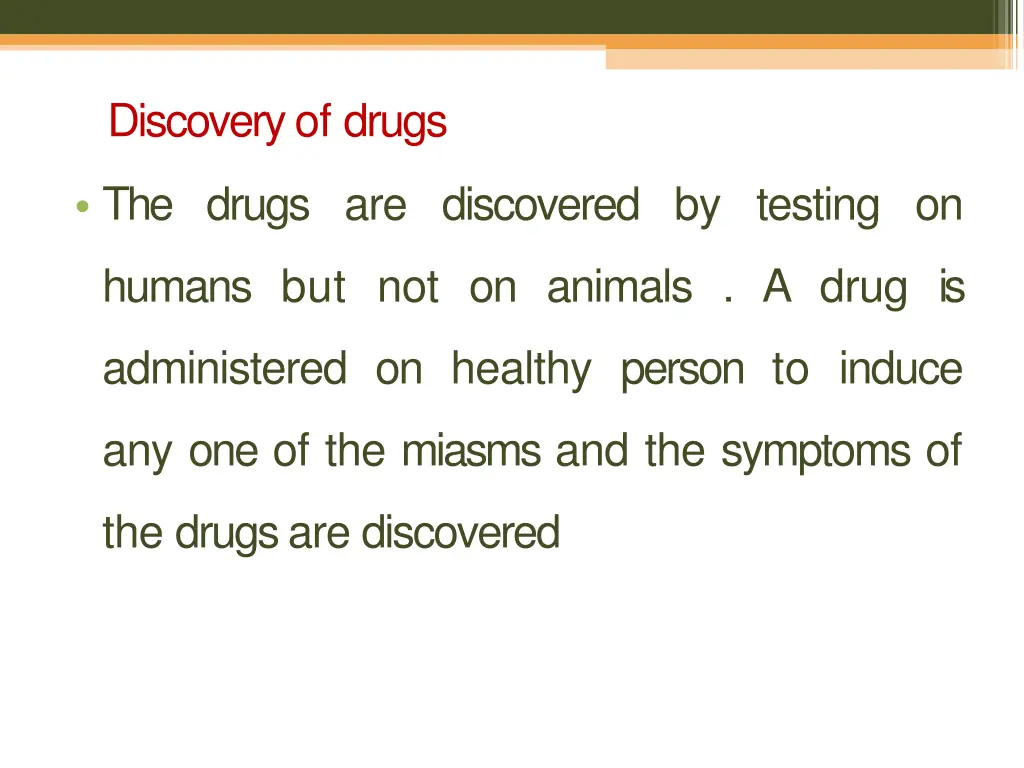 discoveryof drugs