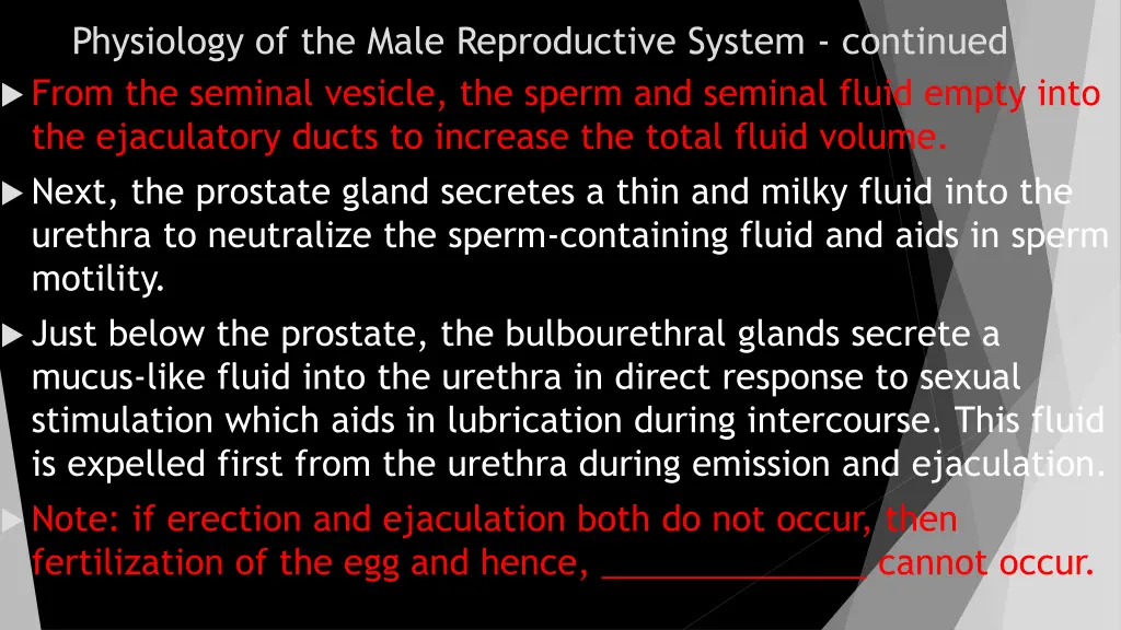 physiology of the male reproductive system 1