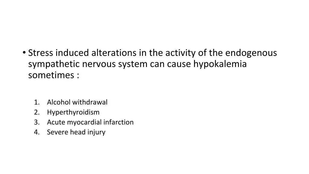 stress induced alterations in the activity