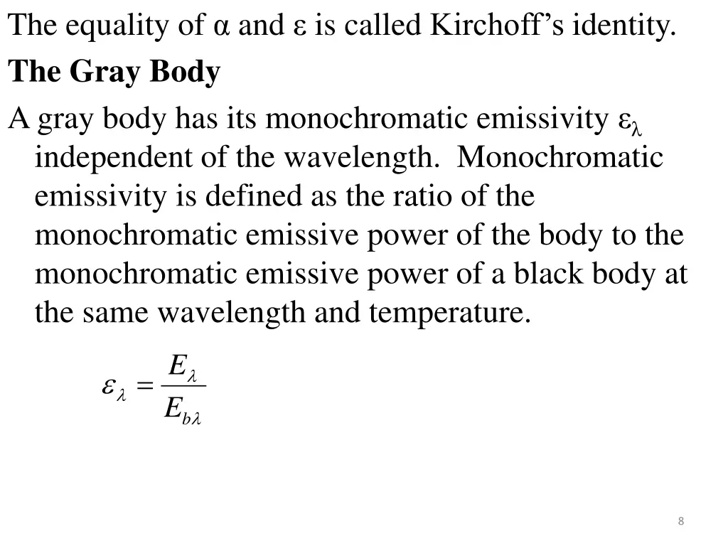 the equality of and is called kirchoff s identity