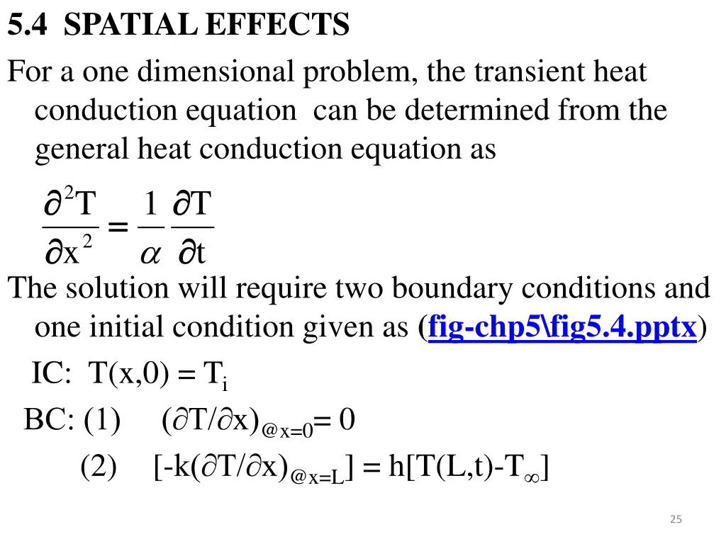 5 4 spatial effects for a one dimensional problem