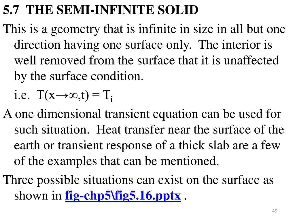 5 7 the semi infinite solid this is a geometry