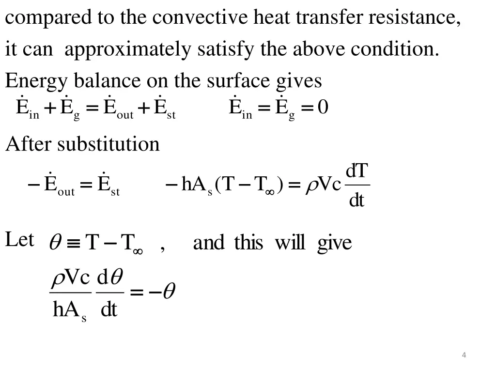 compared to the convective heat transfer