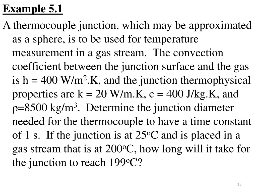 example 5 1 a thermocouple junction which