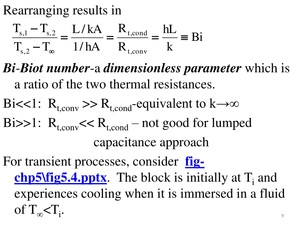 rearranging results in t t 2 s 1 s