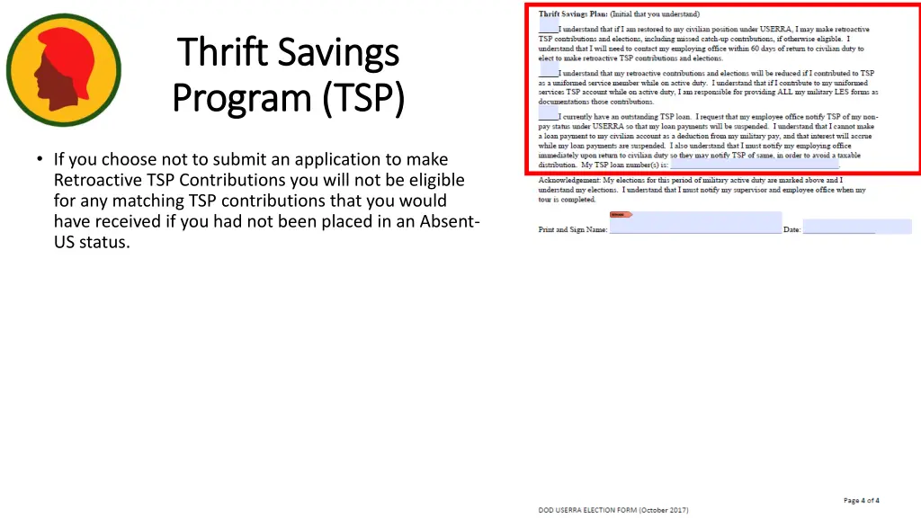 thrift savings thrift savings program tsp program