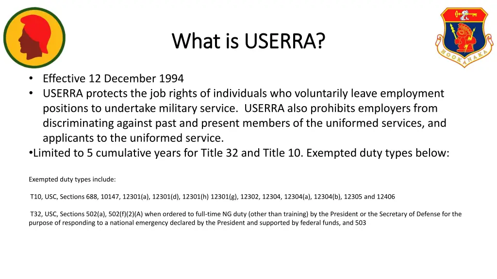 what is userra what is userra