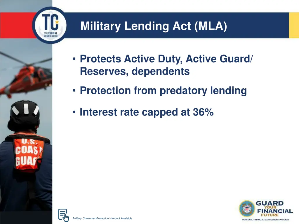 military lending act mla