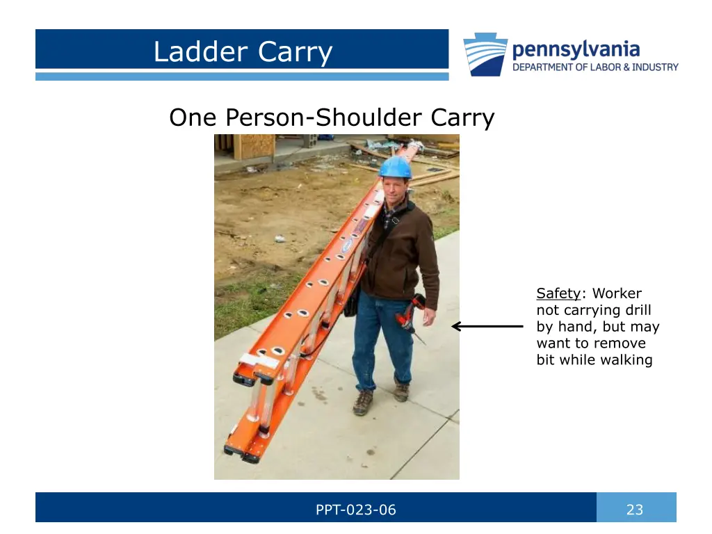 ladder carry 1