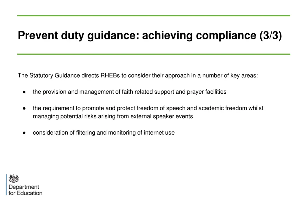 prevent duty guidance achieving compliance 3 3