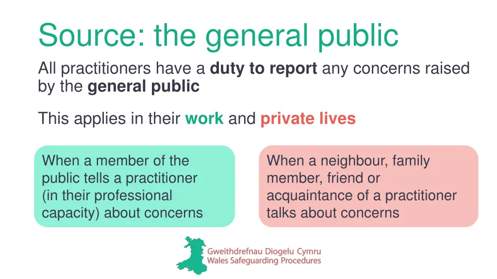 source the general public all practitioners have