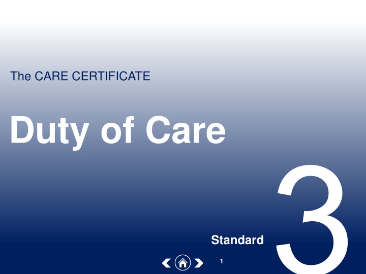 the care certificate