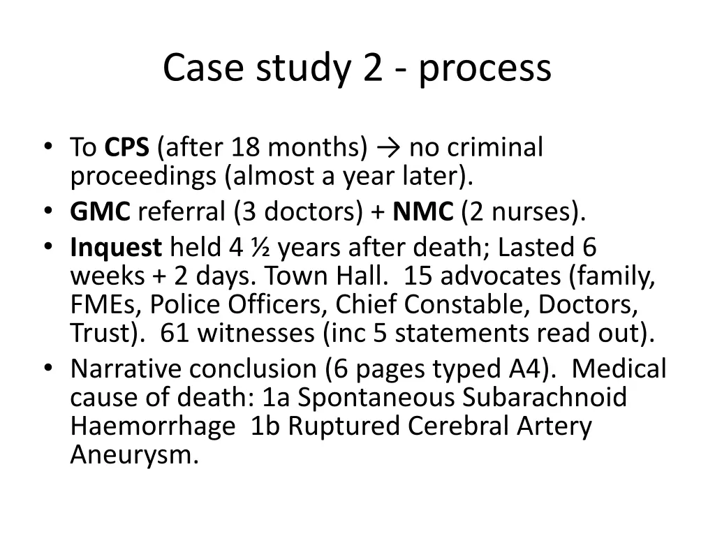 case study 2 process 1