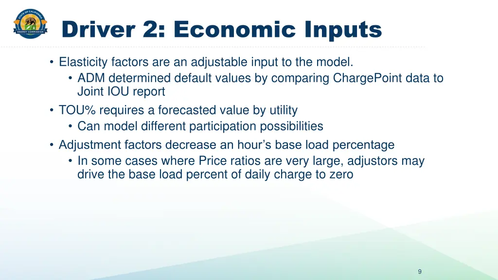 driver 2 economic inputs 2