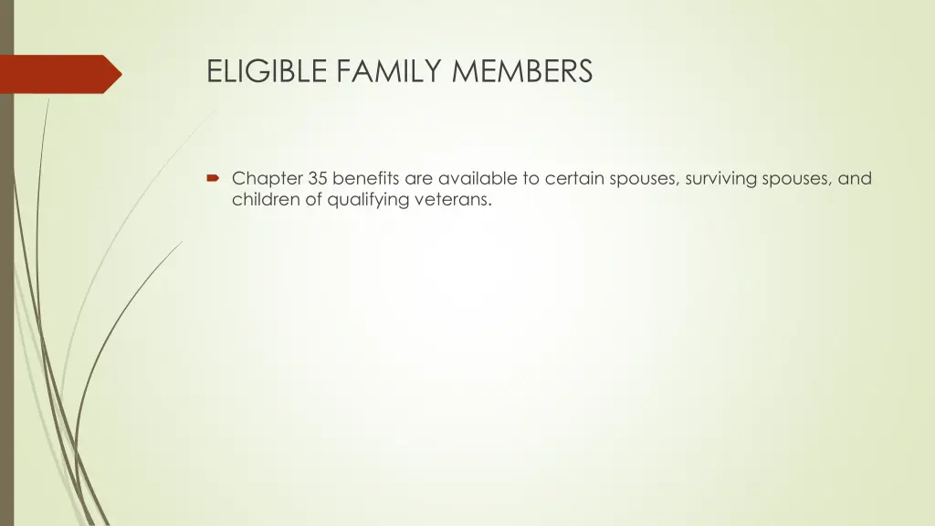 eligible family members