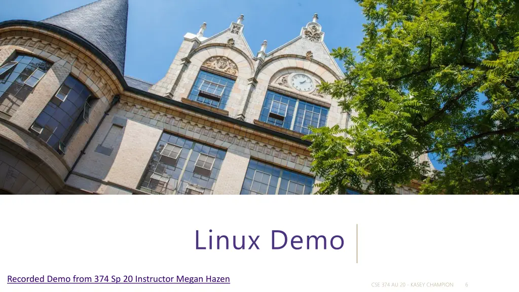 linux demo