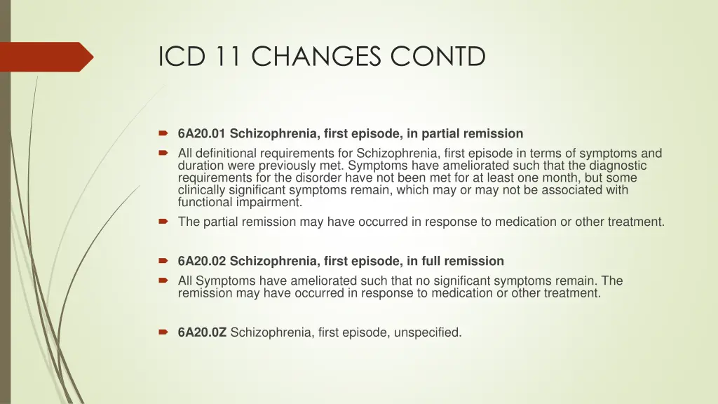 icd 11 changes contd 2