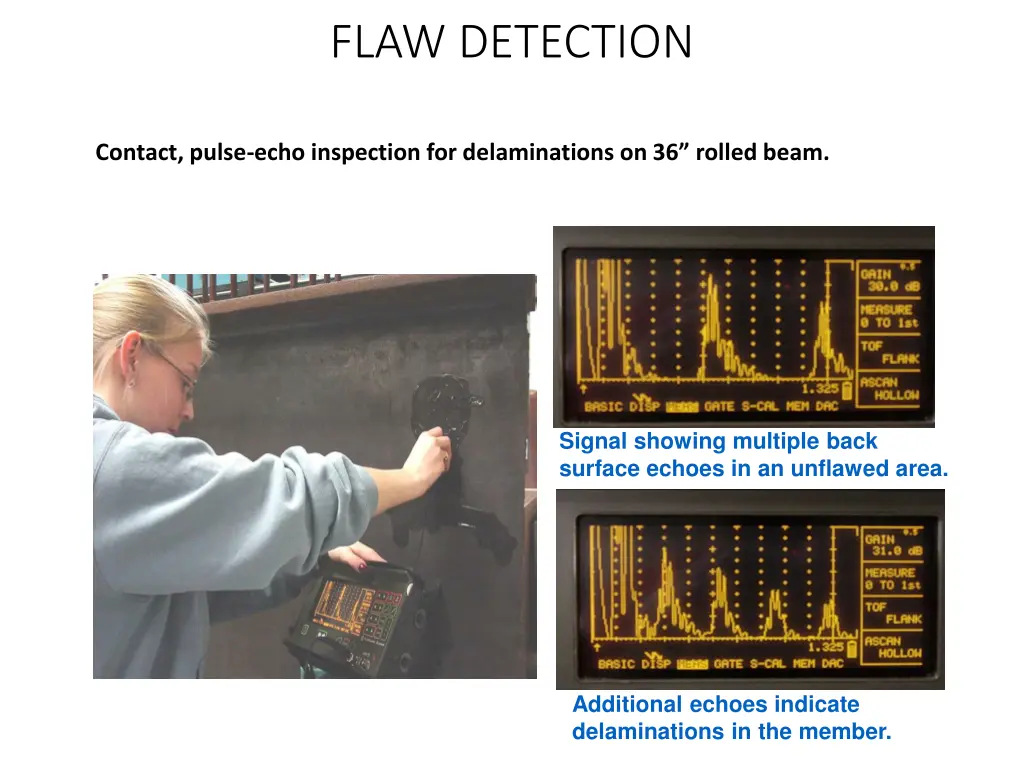 flaw detection