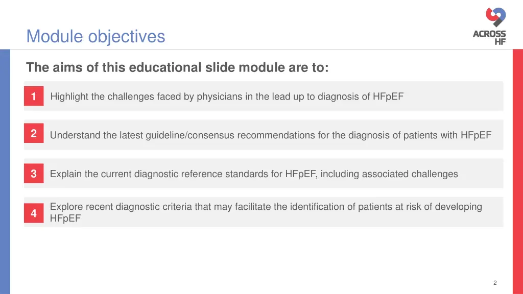 module objectives