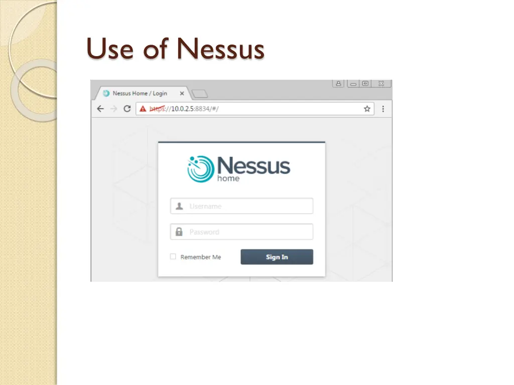 use of nessus 4