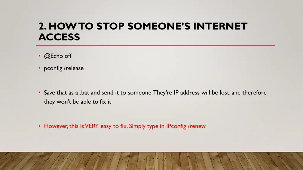 2 how to stop someone s internet access