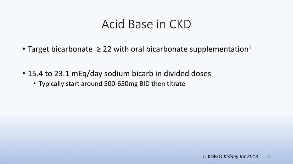 acid base in ckd