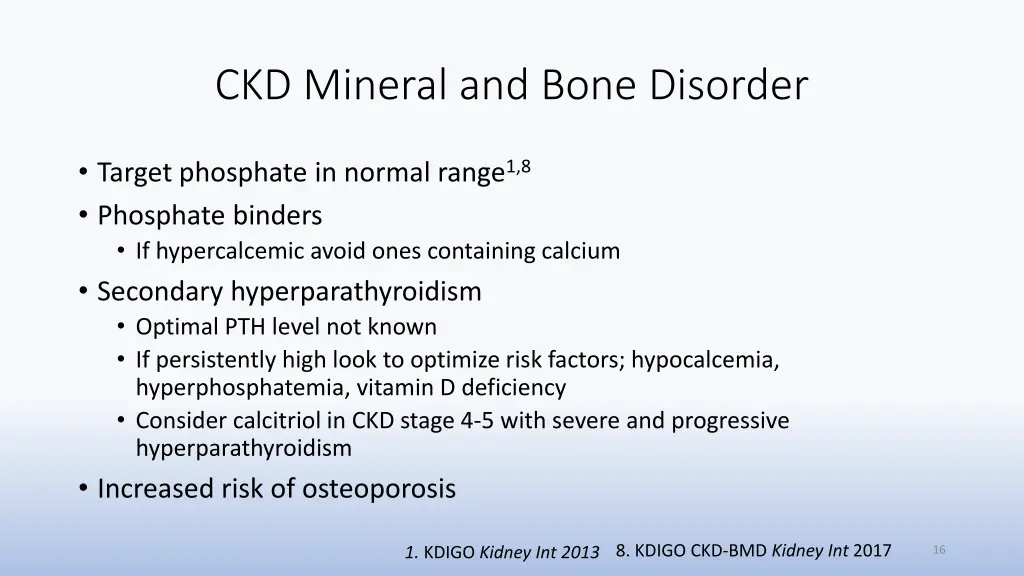 ckd mineral and bone disorder