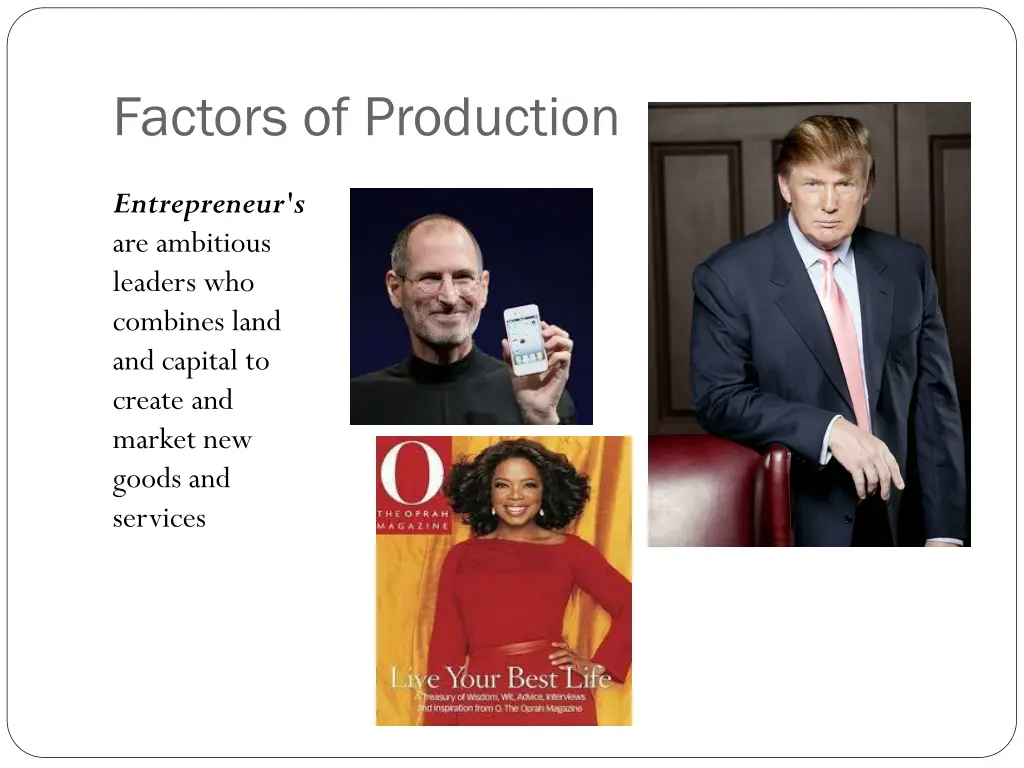 factors of production 5