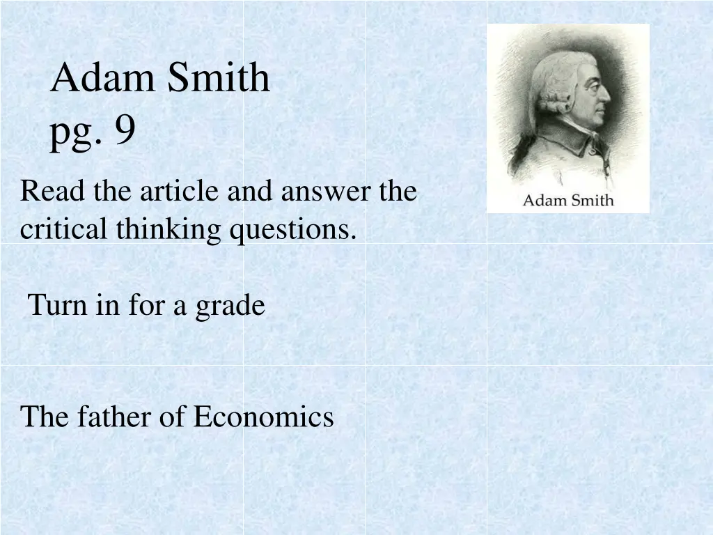 adam smith pg 9