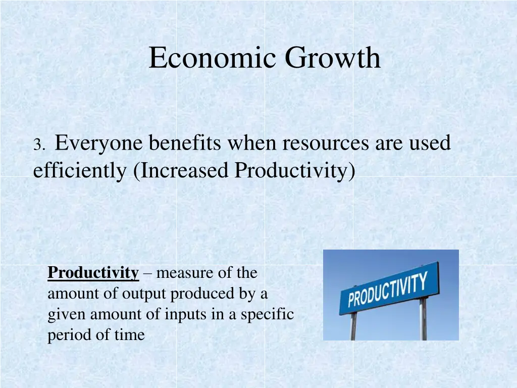 economic growth 2