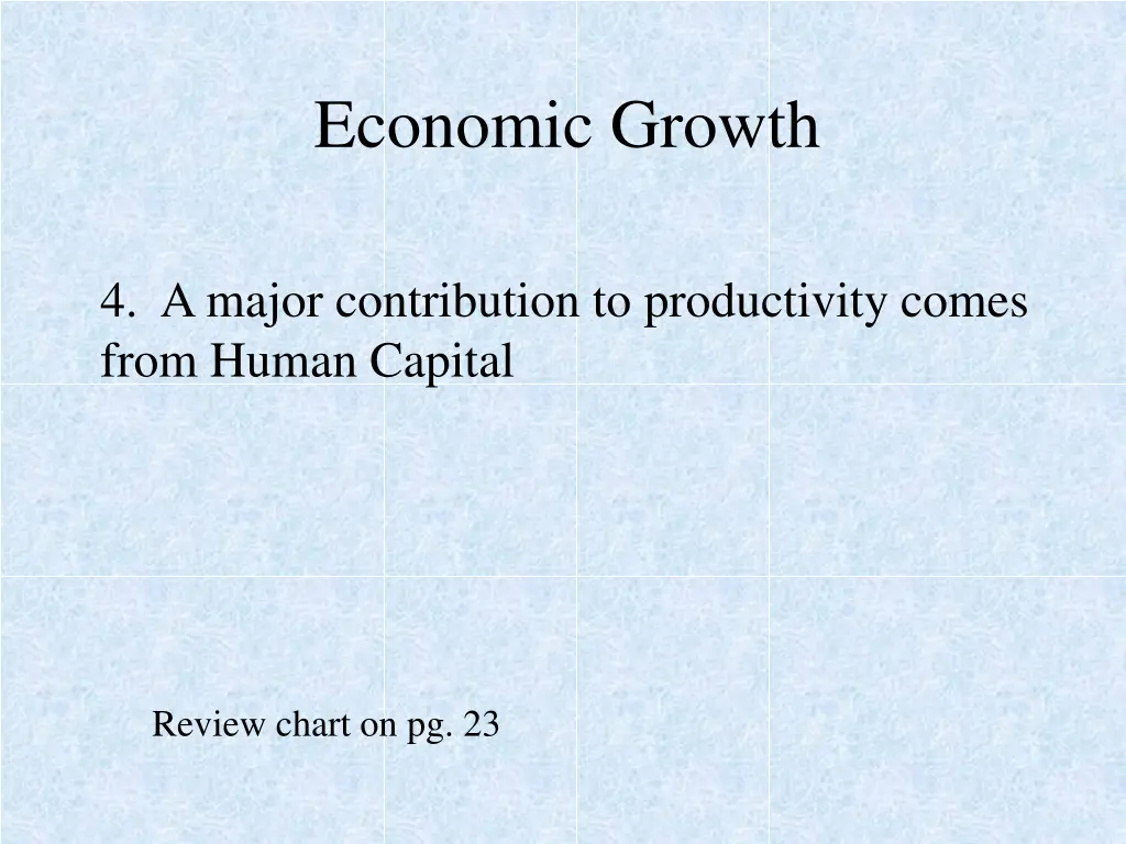 economic growth 3