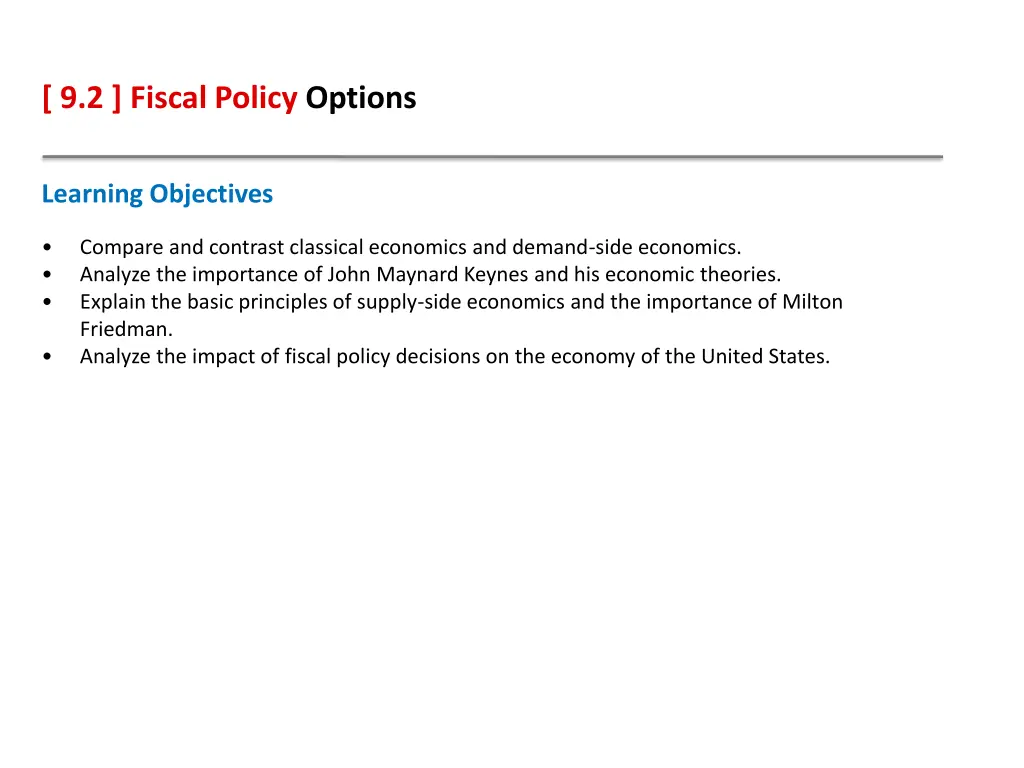 9 2 fiscal policy options 1