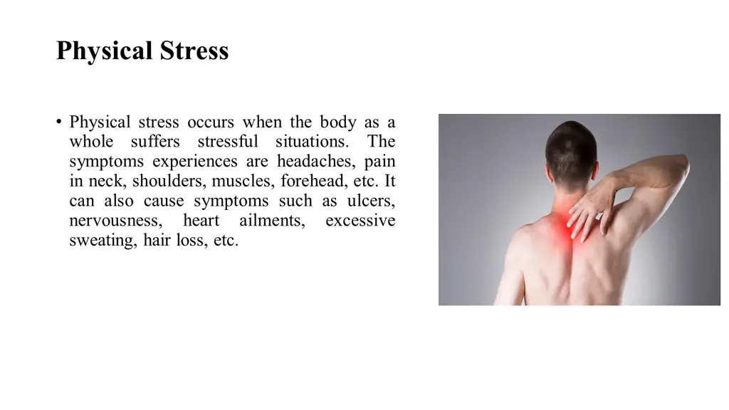 physical stress