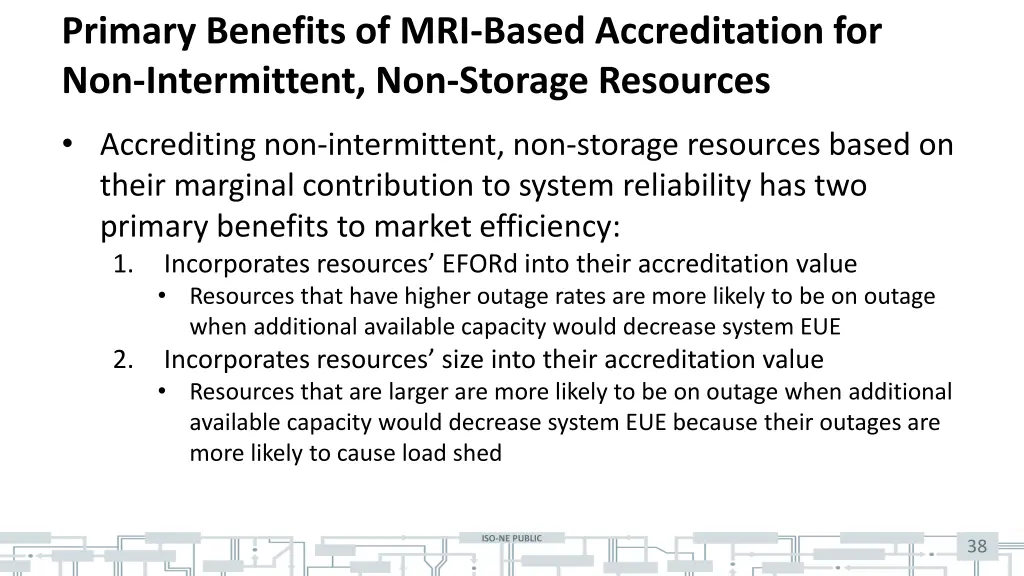 primary benefits of mri based accreditation